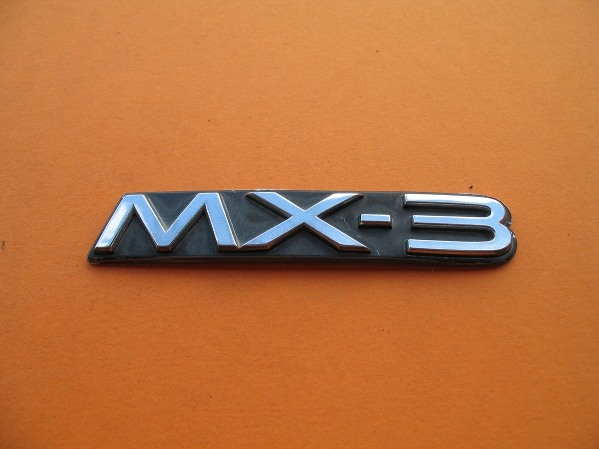 92 93 94 95 96 MAZDA MX-3 MX3 REAR TRUNK LID EMBLEM LOGO BADGE