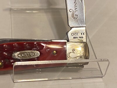 CASE XX 1889-1989 CENTENNIAL MINT SET DARK RED MEDIUM TEXAS JACK