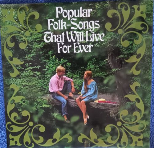 Popular Folk-Songs That Will Live For Ever 12" Vinyl LP Various Artists 1968 NM - Foto 1 di 3