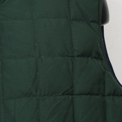 G H BASS Chaleco Reversible Amortiguador Chaqueta Cremallera Completa Azul y Verde Para Hombre L Acolchado - Imagen 3 de 7