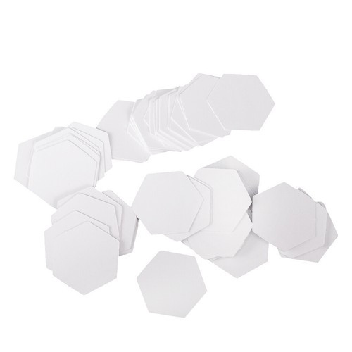 200 Stück neue Sechseck Paper Piecing Vorlage für DIY Quilten Arts - Bild 9 von 12