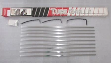 NOS! VINTAGE DEFLECTA-SHIELD, CHROME ALUMINUM TUBE GRILLE FOR: 89-90 FORD RANGER