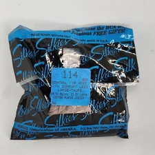 SILKIES Pantyhose Control Top Style 114 LARGE-TAUPE