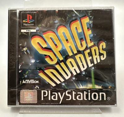 PS1 Space Invaders, neu und Factory Sealed
