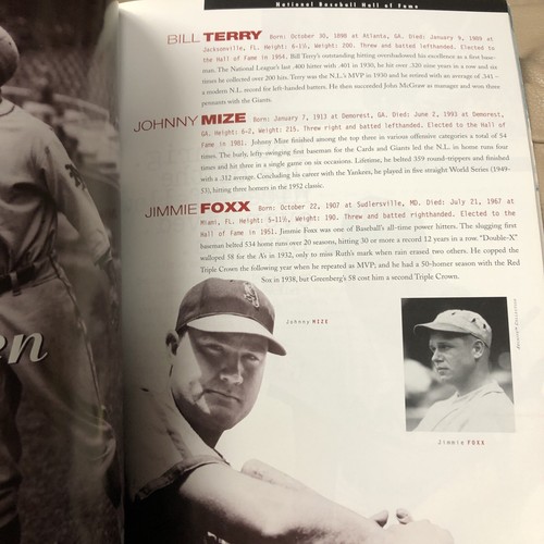 National baseball Hall Of Fame Official Program Magazine. Cooperstown NY~ 1996 - Picture 6 of 7