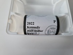 2022 P Kennedy Half Dollar One-Roll Sealed US Mint Set Rolls 20 coins 50 Cents