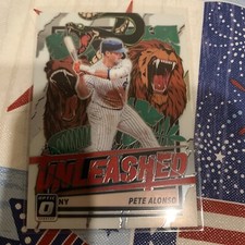 2021 PANINI OPTIC MLB PETE ALONSO UNLEASHED CARD #UNL4 NEW YORK METS