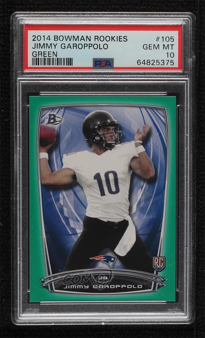 Jimmy Garoppolo Bowman Rookies #105 Green