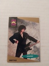Jimmy Page Legends 1991 ProSet Super Stars MusiCards #17 