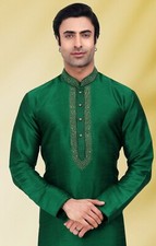 Mens Traditional Wedding Party Wear Traditional Kurta Payjama Dress From India