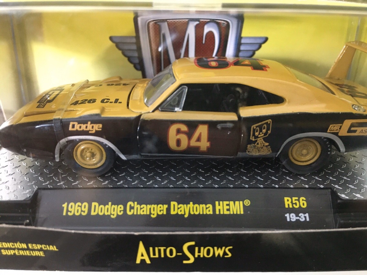 M2 '68 ダッジ COE & '69 ダッジ チャージャー デイトナ 🔥M2 Machines '69 Dodge CHARGER DAYTONA HEMI FLOWTECH