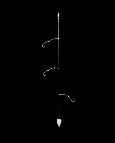 JIGGING WORLD SCHWARZES MEER BASS HI LOG RIGS (3 HAKEN) (KOSTENLOSER VERSAND INNERHALB DER USA) - Bild 2 von 5
