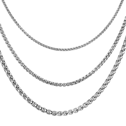 Venetian Chain Necklace Stainless 750er 