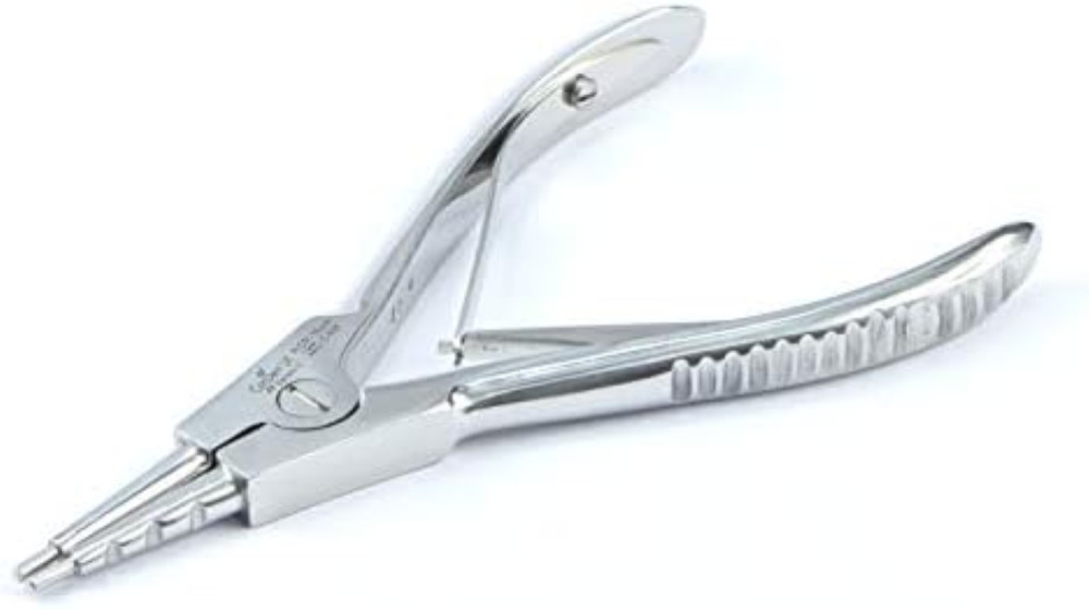 Strumento Piercing Professionale: Pinza Apri Anelli 15 cm in Acciaio Inox