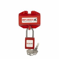 Electrical Plug Safety Lock for Equipment Secure Lockout for Musicians Parents