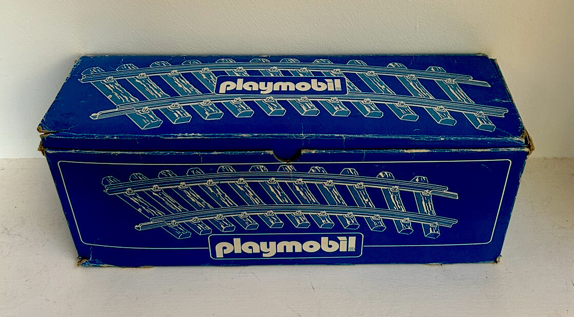 Playmobil No. 4354 12 Curved Vintage Train Rails Tracks eBay