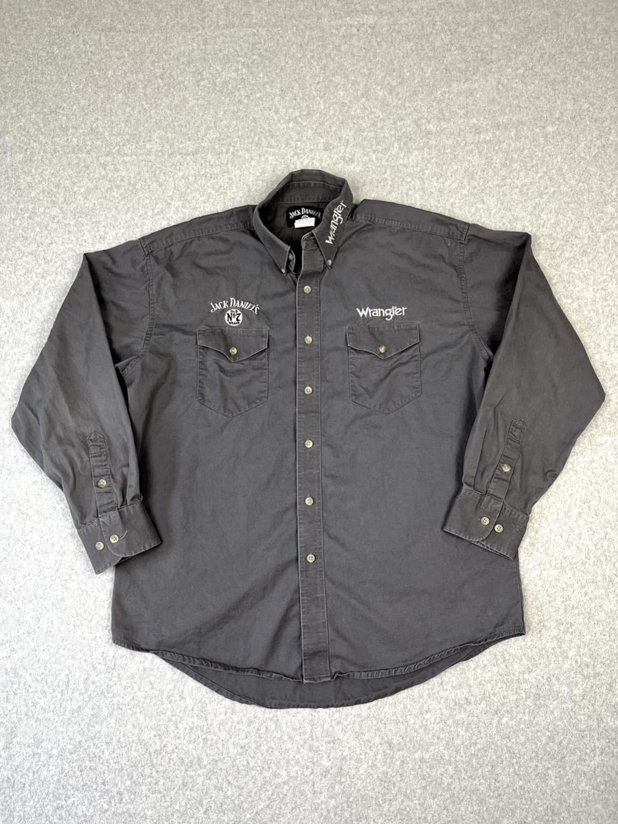 Wrangler jack daniels rodeo shirt sale