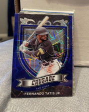 2021 Panini Crusade Blue Velocity #5 Fernando Tatis Jr. PADRES! FL22