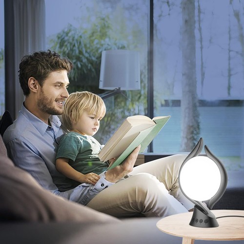 LED Lichttherapielampe Tageslichtlampe Timer Touch Dimmbar Halte Gehirn Aktiv - Bild 9 von 23
