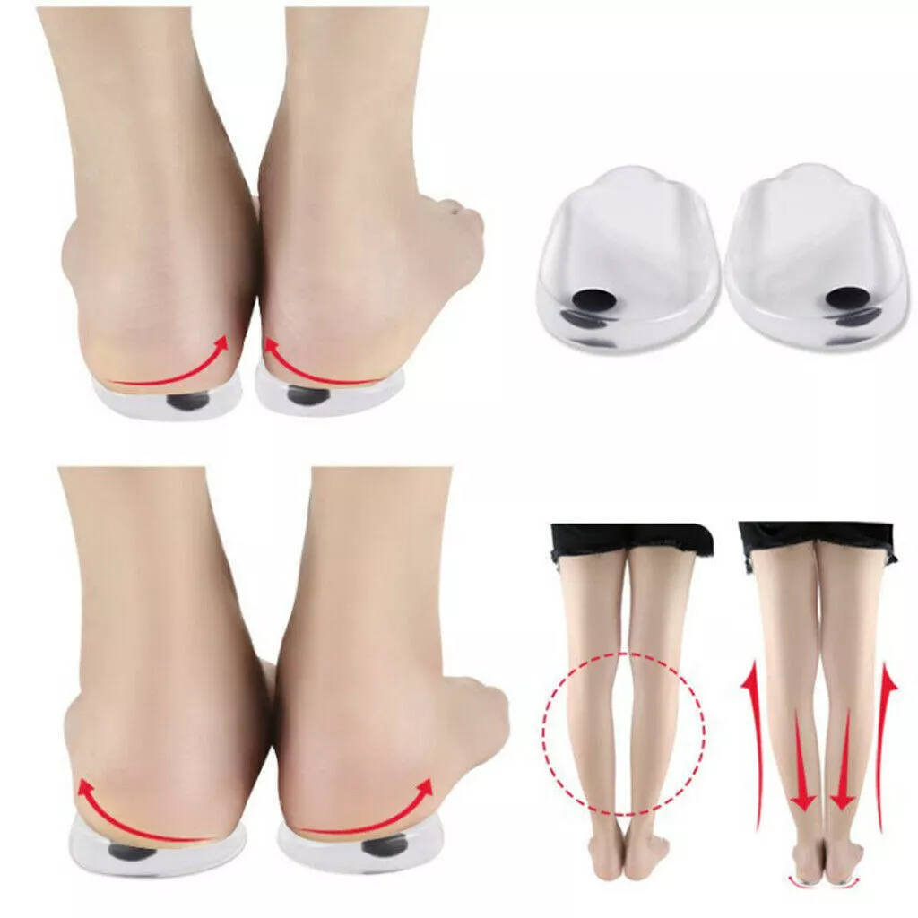 1 Pair Supination & Pronation Corrective Heel Insoles for Adult O