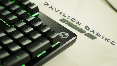HP Pavilion GAMING QWERTY Mechanical Keyboard - Black - Customizable LED Colours - Picture 3 of 11