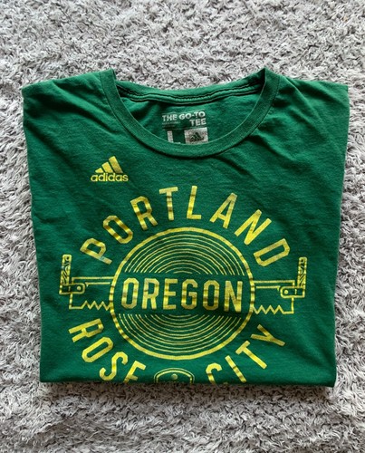 Adidas Portland Oregon Rose City Timbers T-Shirt. Large. Adidas Go-To Tee. - 第 1/8 張圖片