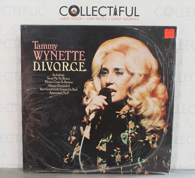 TAMMY WYNETTE - D.I.V.O.R.C.E.  - EMBASSY - MADE HOLLAND - IN SHRINK *EX* LP  