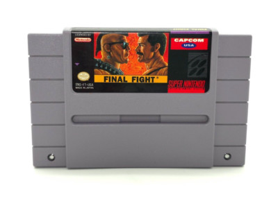 Final Fight Super Nintendo SNES Cartridge USA