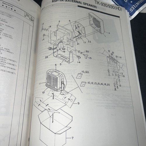 Kenwood TK-930/930 (HD) Service Manual *Original* - Picture 4 of 7
