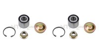SNR 2X Radnabe Radlagersatz Hinten FüR Renault Kangoo/Grand Nissan Kubistar