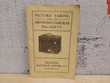 Eastman Kodak Picture Taking With The Brownie Cameras No. 3  2-A 1913
