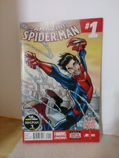 Amazing Spider-Man #1 Marvel 2014 1st App Cindy Moon Silk Slott