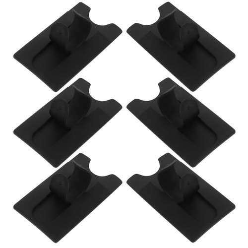 6 pcs Multifunctional Silicone Stand Cover Phone Holder for Mobile Use Black - 第 4/12 張圖片