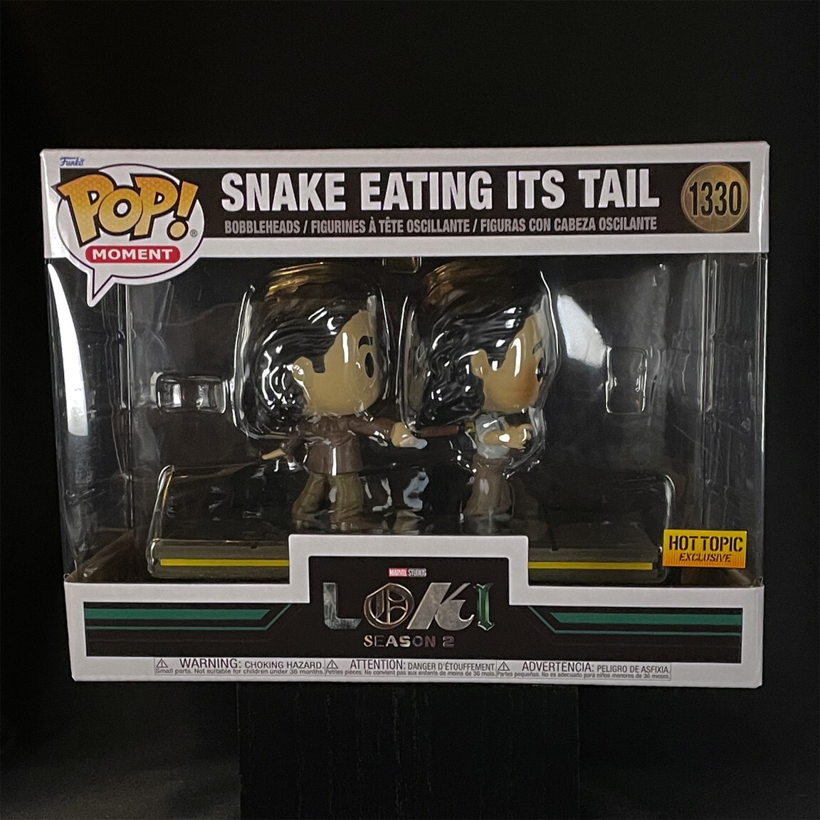 Funko POP! Snake Eating Its Tail Loki 1330 Hot Topic Exclusive