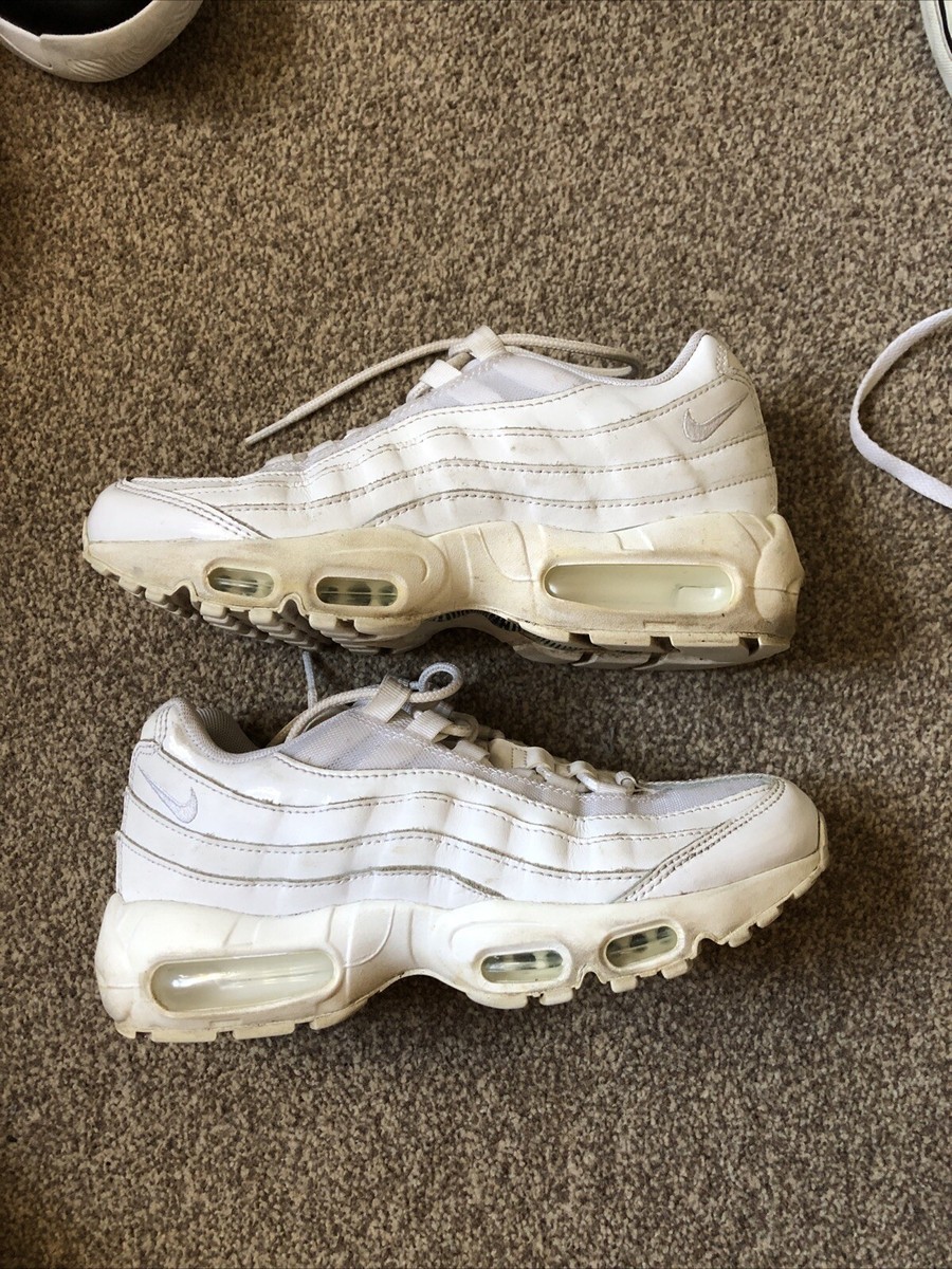Nike Air Max 95 Trainers Womens Girls Size UK White UK