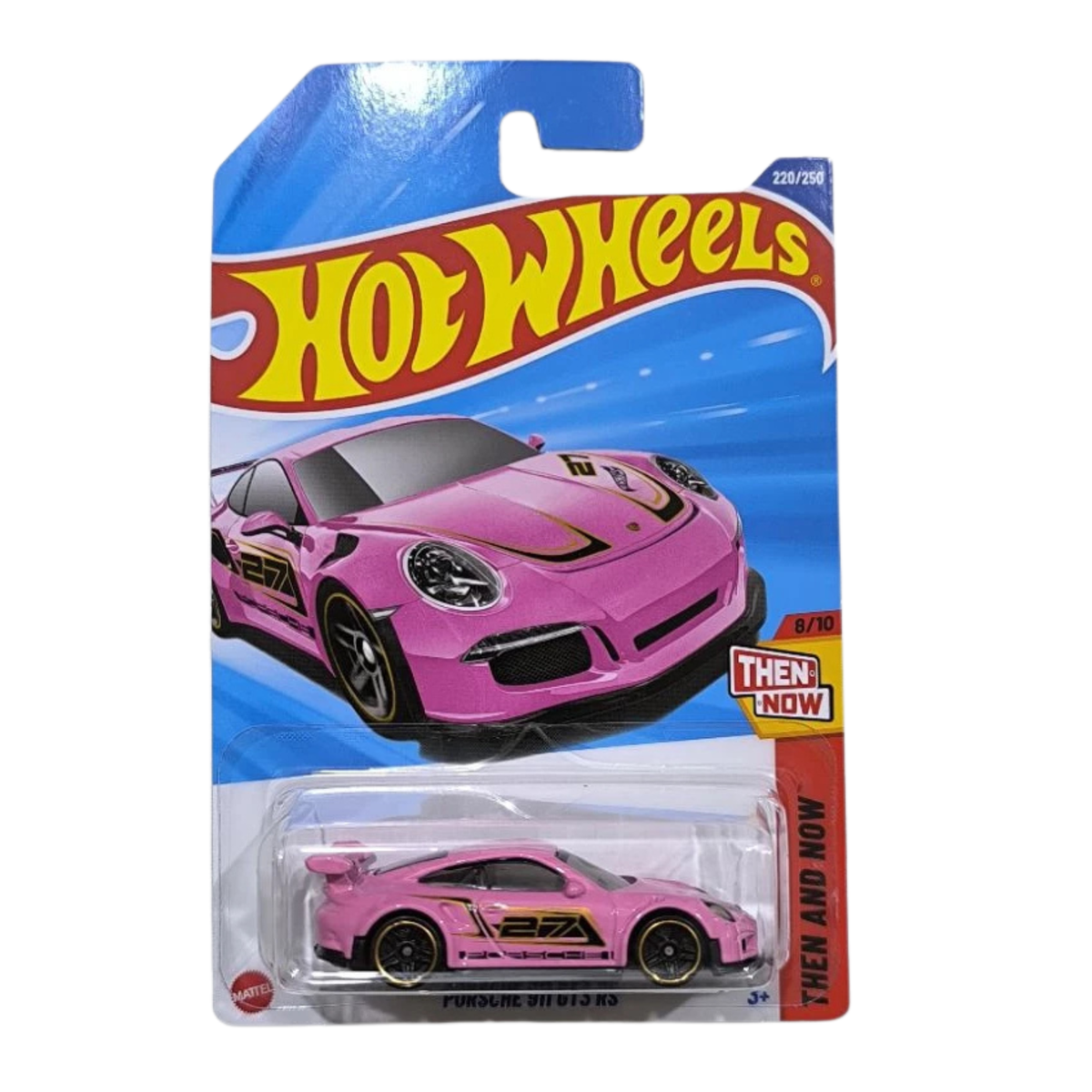 Hot Wheels 2025 Case L New Porsche 911 GT3 RS Pink Then And