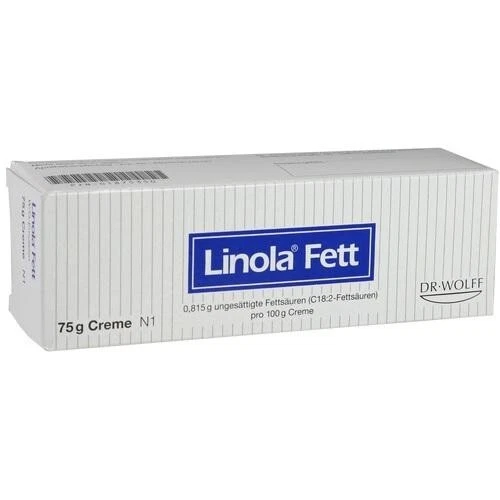 DR. WOLFF LINOLA Fett Creme 75g PZN 01875350