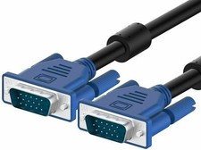 VGA Cable 3m Long Computer Monitor  High Resolution Connection Video Cable 