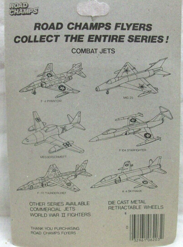2 MOC 1986 Flyers Diecast Fighters "Messerschmidtt" & "A-26 Mosquito Bomber" - Picture 6 of 6