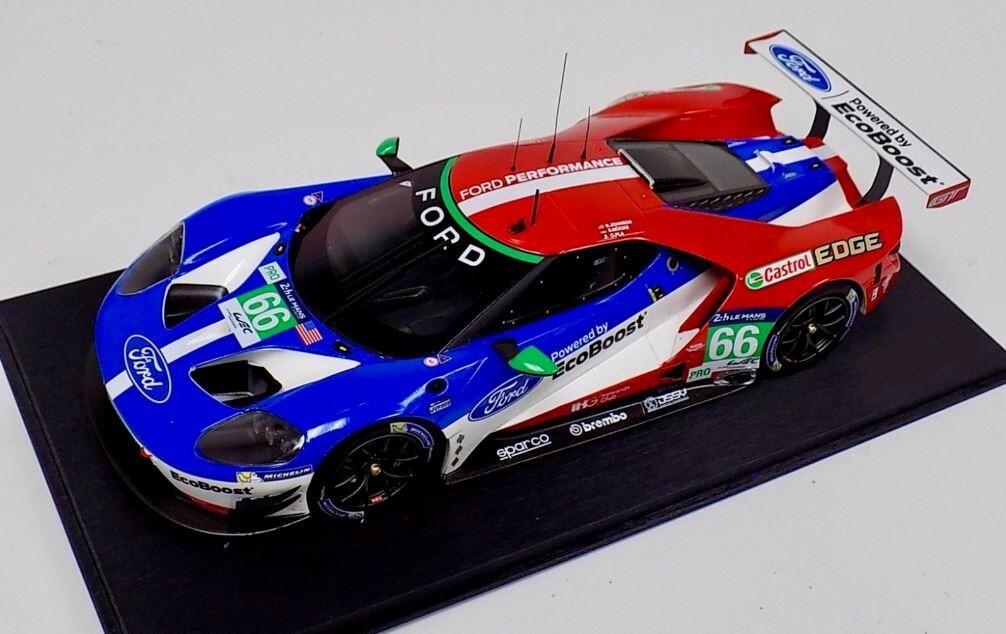 1/18 Top Speed TS006 Ford GT LMGTE Pro car #66 Chip Ganassi 4th