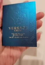 Versace EROS Eau de Toilette Spray NEW Sample Size Vial 1 ml