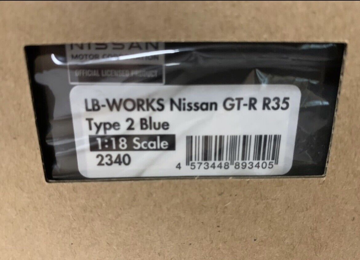 IG2340 ignition model 1:18 Nissan LB-WORKS GT-R R35 type2 IG2340 ignition model 1:18 Nissan LB-WORKS GT-R R35 type2