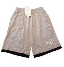 Men's Vintage BUGLE BOY gray lightweight casual wear shorts size Large NWT