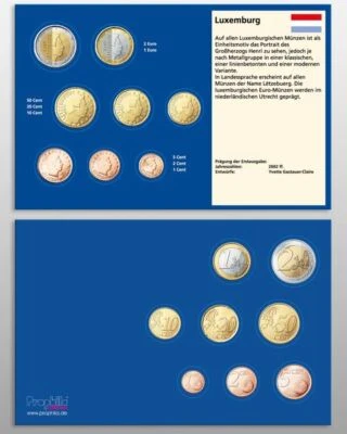 Prophila Collection Münz-Tablett Luxemburg