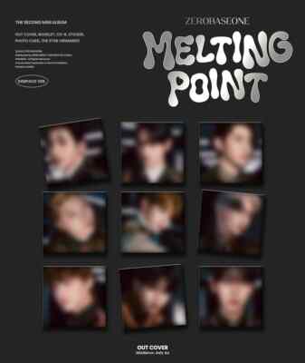 ZEROBASEONE [MELTING POINT] 2nd Mini Album CD+PhotoBook+Card+