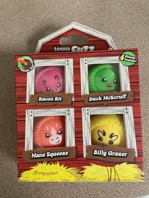 Needoh Teenie Fuzzball Farm Plush Toy VERY RARE!!!