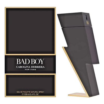 #ad Carolina Herrera Bad Boy Eau De Toilette EDT 100ml 3.4 oz Brand New Sealed Box $58.80