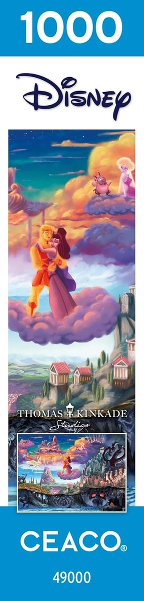 Ceaco - Thomas Kinkade - Disney - Hercules -1000 Piece