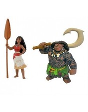 OCEANIA IN PLASTICA 3D PER TORTE PRINCIPESSA OCEANIA E MAUI 2PZ