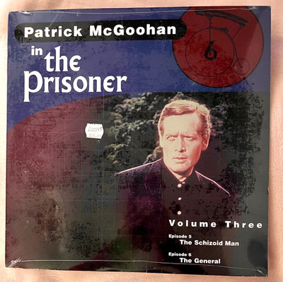 The Prisoner Vol. 3 1967-68 Laserdisc TV Series Patrick McGoohan Sealed